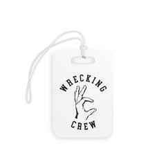 Luggage Tag - Black on White