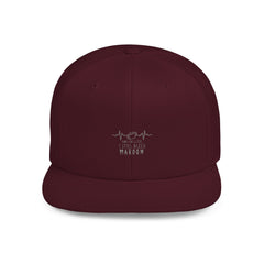 Snapback Bleed Maroon - Gray
