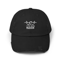 Distressed Cap - All White