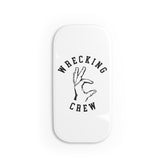 Phone Grip - White on Black