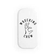 Phone Grip - White on Black