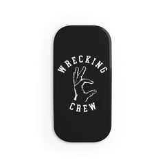 Phone Grip - White on Black