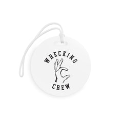 Luggage Tag - Black on White