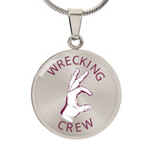 Wrecking crew real necklace (Maroon)