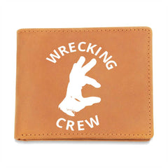 Leather wallet - White