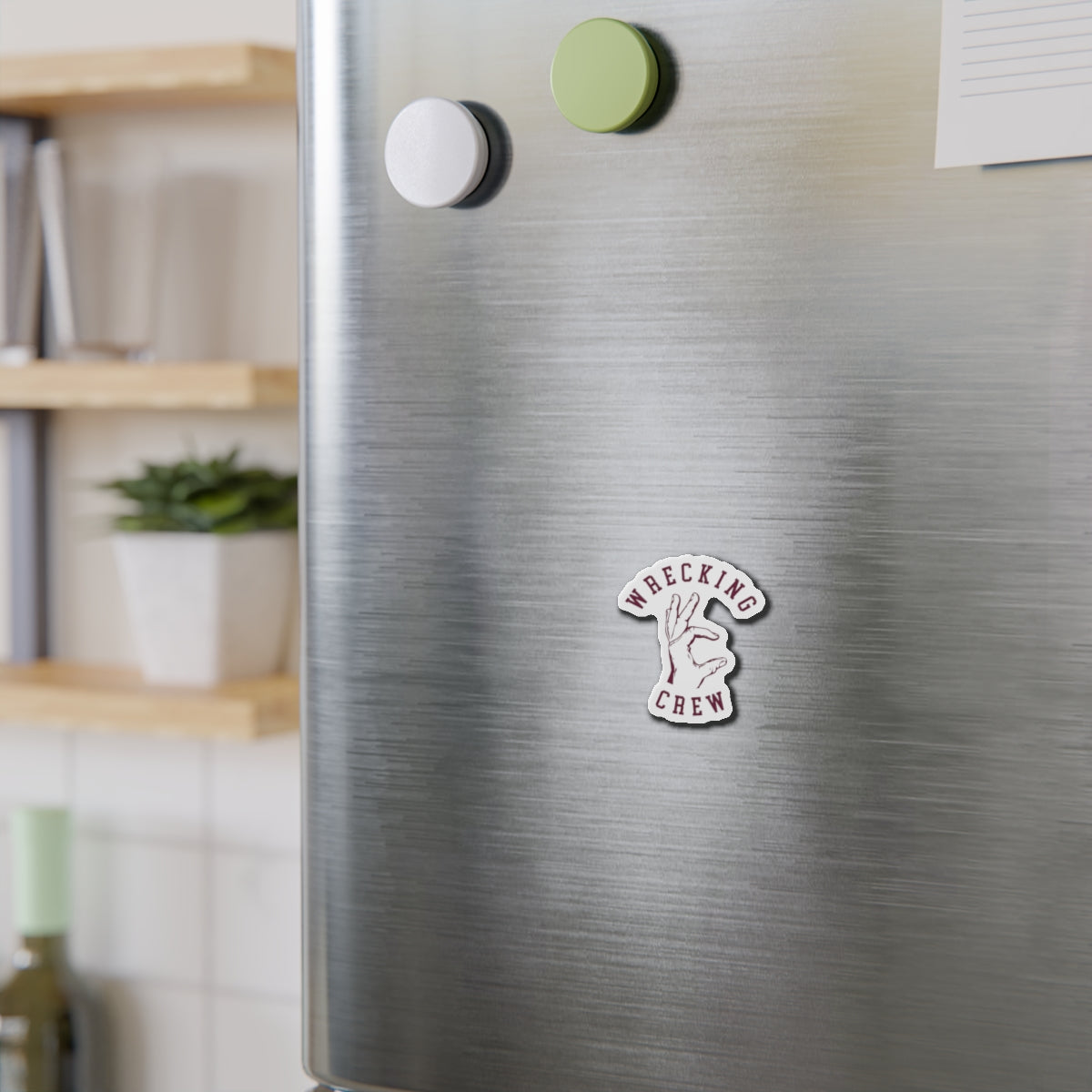 Die-Cut Magnets - Maroon