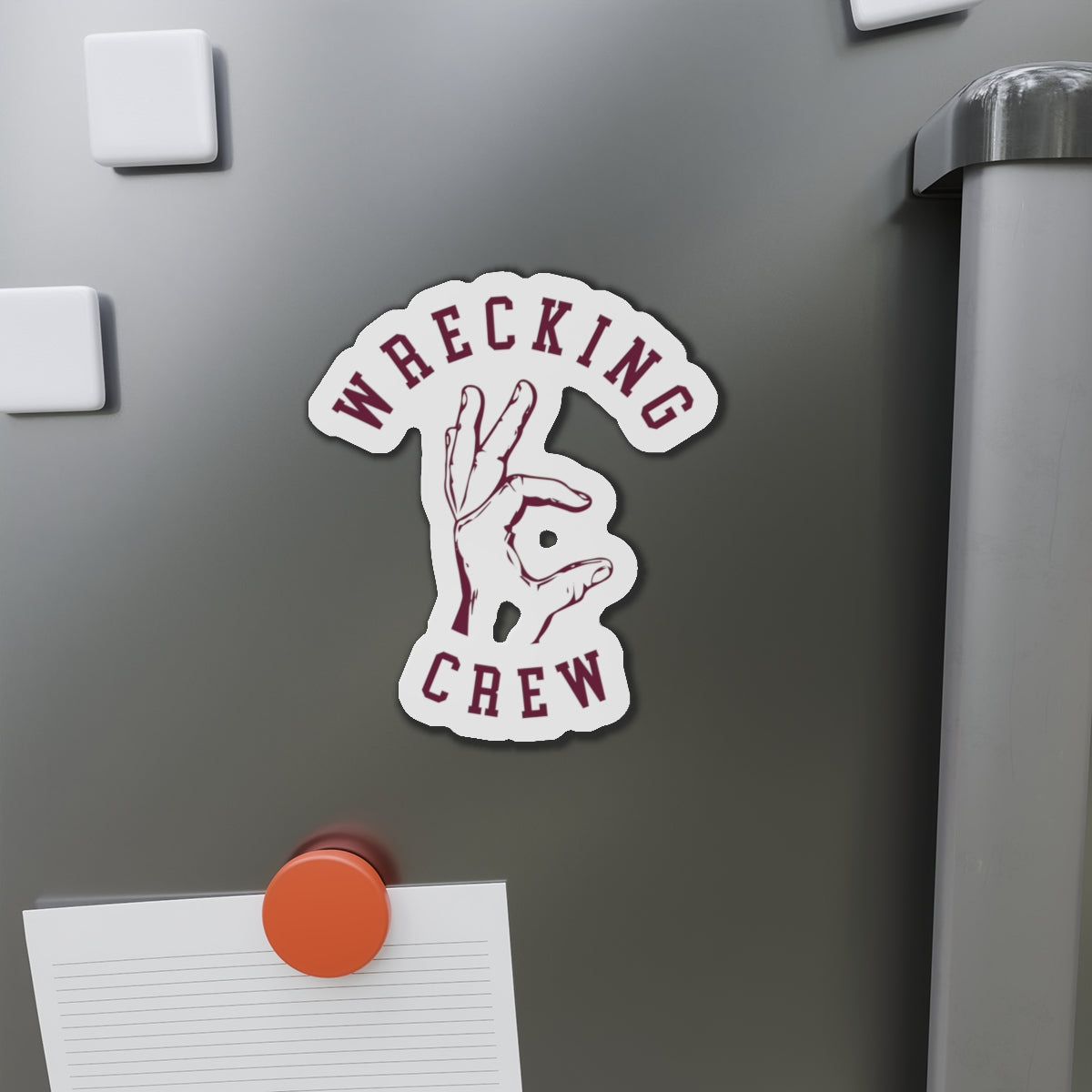 Die-Cut Magnets - Maroon