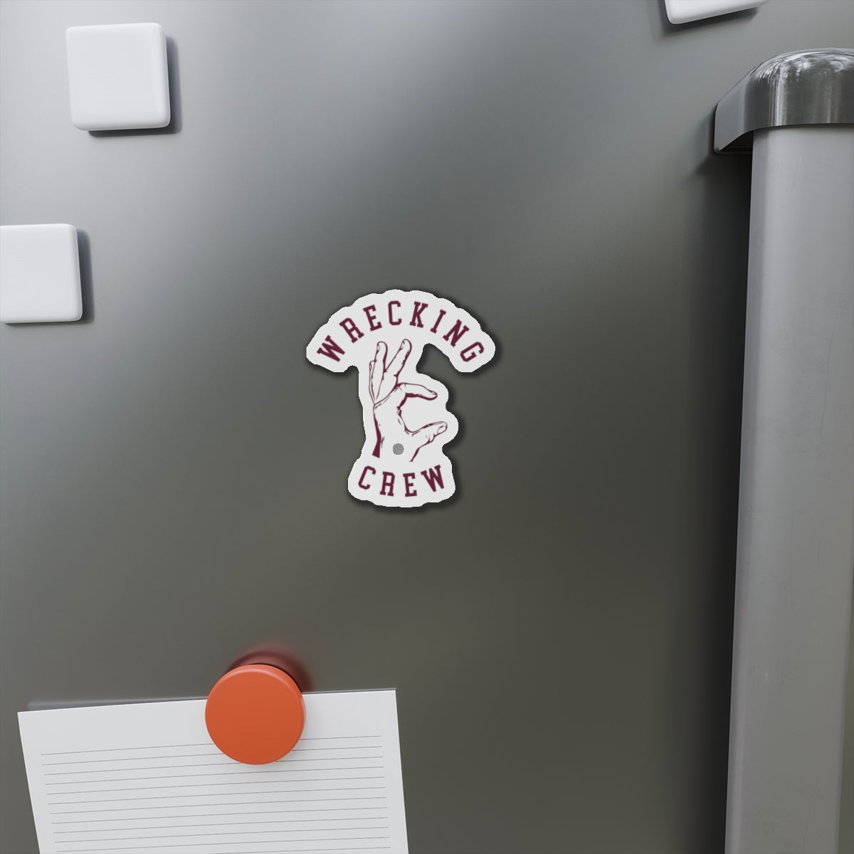 Die-Cut Magnets - Maroon