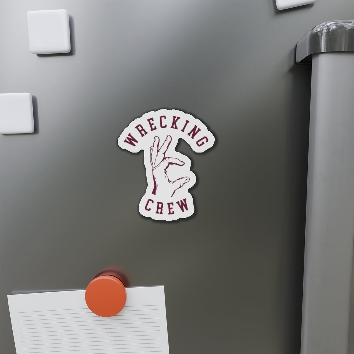 Die-Cut Magnets - Maroon