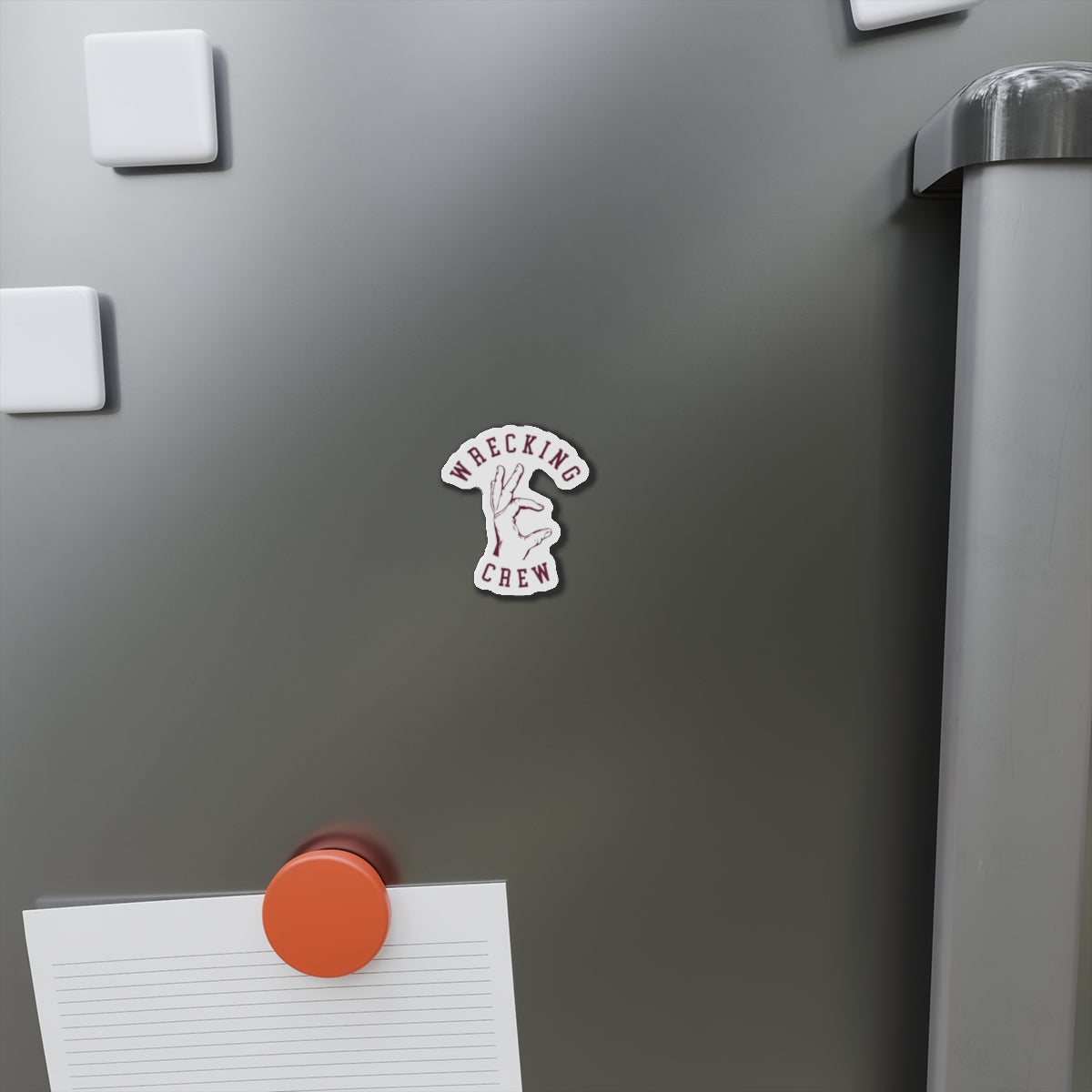 Die-Cut Magnets - Maroon